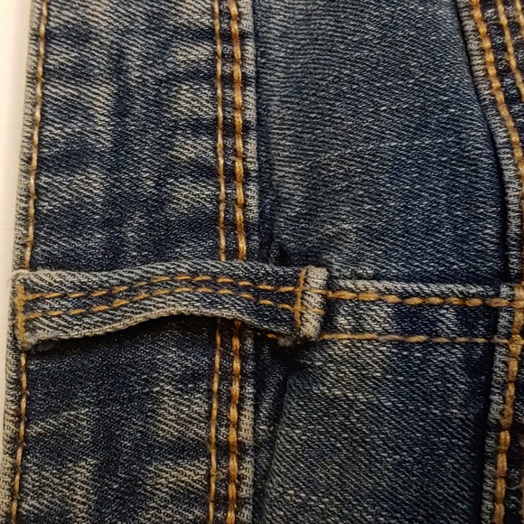 Joe Boxer Button Fly Denim Jeans Size 15 Womens distressed - Picture 16 of 16